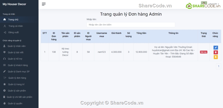 bán hàng nội thất,Code bán hàng PHP,bán hàng,SQL,website bán hàng,php thuần