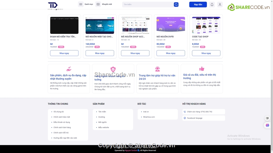 tao web,ban hosting,ban domain,bán tên miền,bán code,code php giao diện đẹp