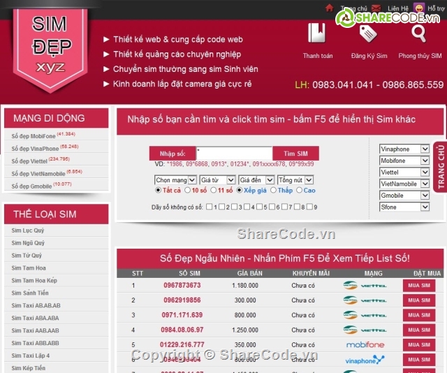 simdep,code sim,sim số đẹp,web sim,skin sim,bán sim