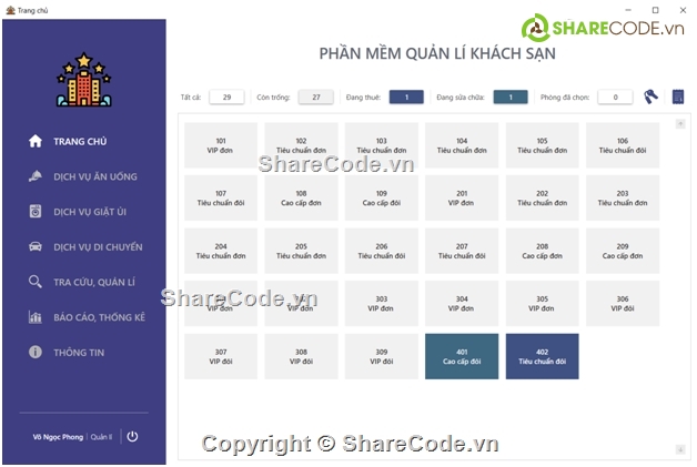 Code quản lý,C#,full báo cáo