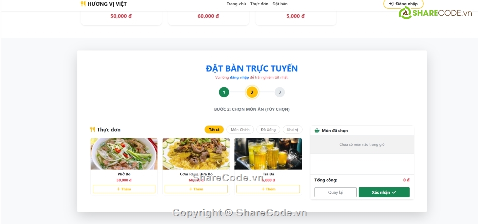 giao hàng,nhà hàng,đặt bàn nhà hàng,Code giao diện đẹp