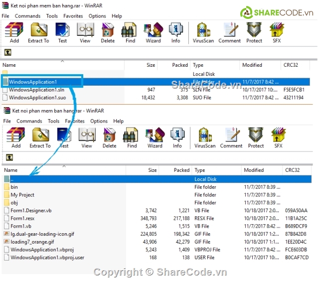 Code Đẩy dữ liệu,code lấy dữ liệu,kết nối dữ liệu