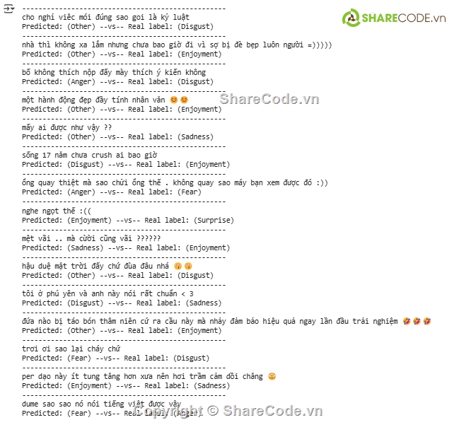 code đồ án,full code + báo cáo,PhoBERT,python,xử lý ngôn ngữ tự nhiên,code giá rẻ