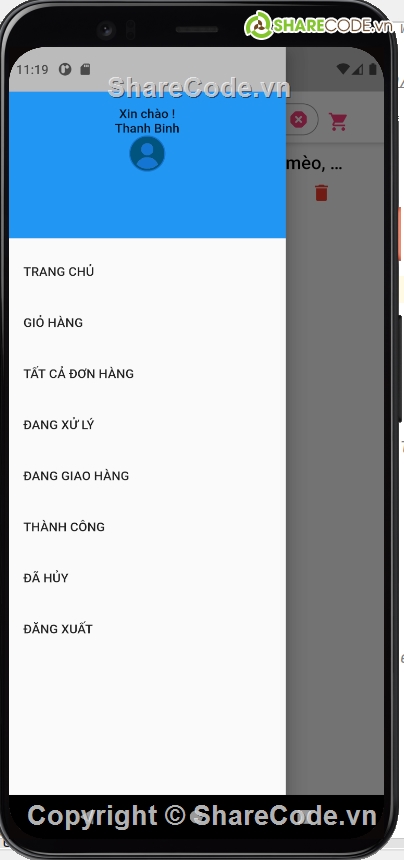 Code đồ án,đồ án flutter,app bán hàng flutter,app flutter,flutter bán hàng