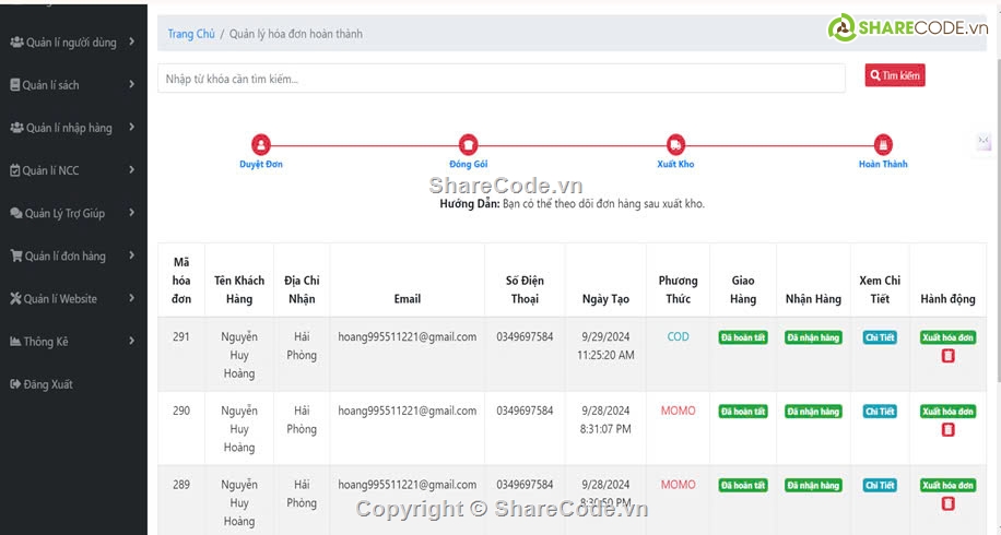 Code đồ án,đồ án bán sách,mvc asp.net