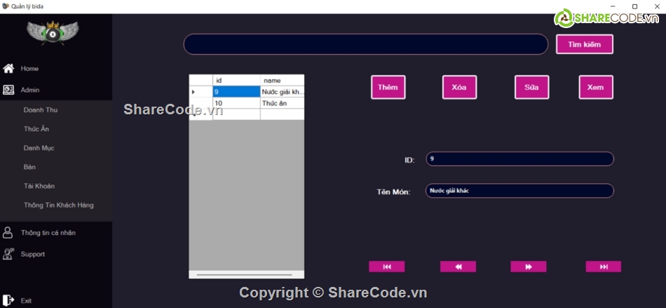 code quản lý c#,C# quản lý quán ăn,c# quản lý quán ăn,bida,Code phần mềm quản lý,quán bida