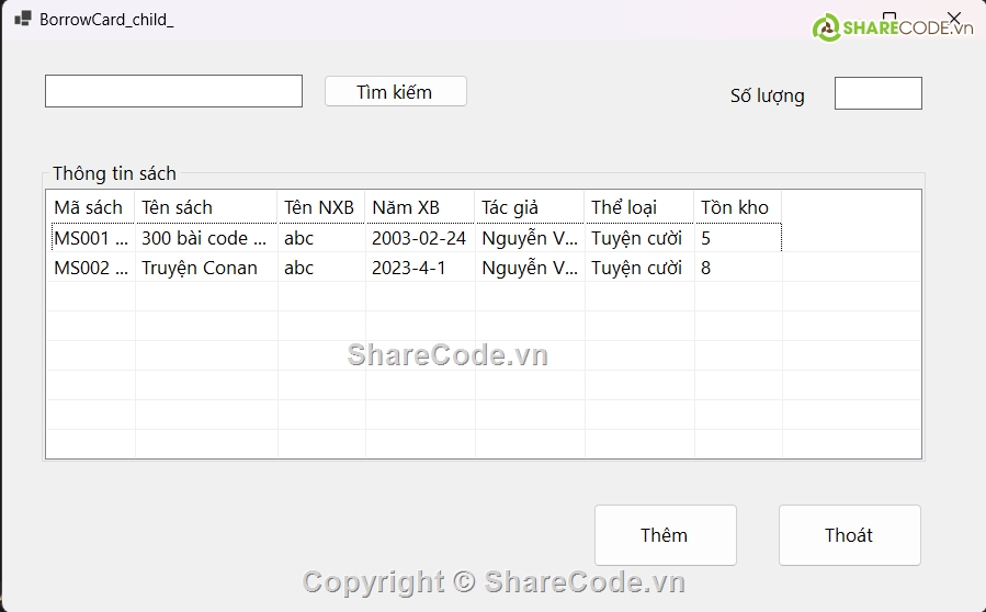 c# quản lý thư viện,đồ án c# quản lý thư viện,quản lý thư viện 3 lớp,Code đồ án quản lý thư viện C#