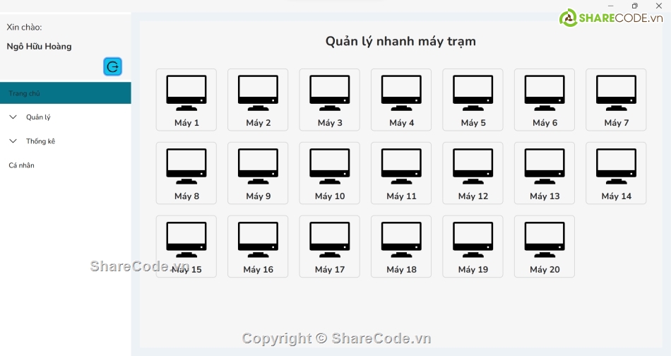 javaswing,quan internet,quản lý java,quản lý quán net,quản lý quán internet java,Code đồ án quản lý quán internet