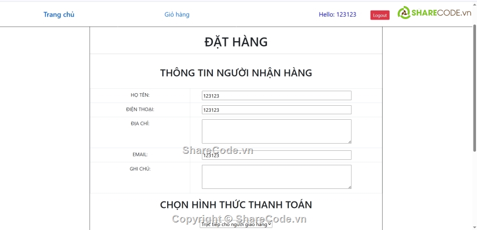 Code web,Source code web,Code đồ án,Web bán hàng,Code PHP