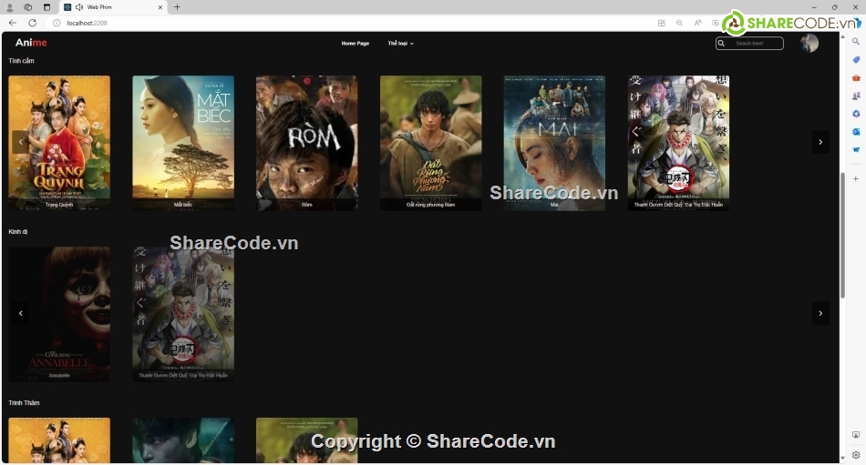 Web xem phim,Website xem phim,Source code web,Code đồ án,Js,xem phim