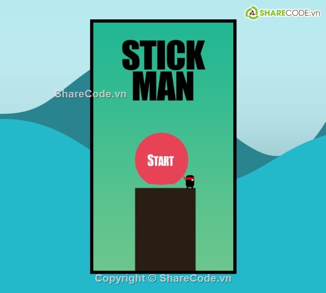 game html5,stick man,HTML5 stick man,Code game