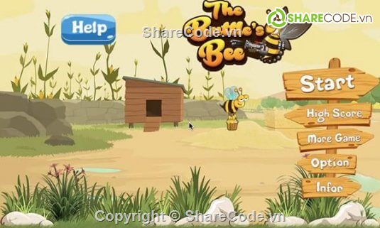 unity5,Battle Of Bee,source code game,Defense Shooter Game