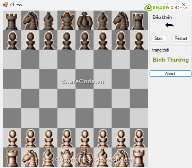 Game cờ,game cờ vua,game chơi cờ vua c#,code cờ vua c#