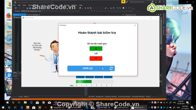 Code game kiểm tra mắt,Code đồ án c#,code đồ án visual cơ bản,kiểm tra mắt C#