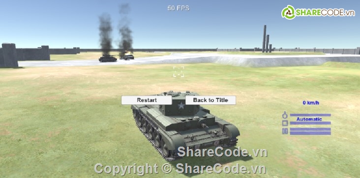 Unity,Unity 3d,Source code game,Tank war