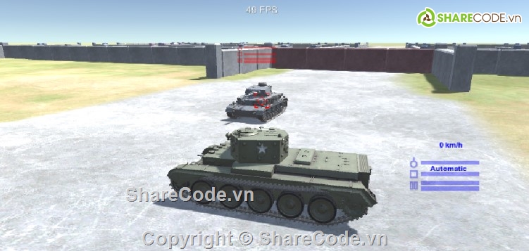 Unity,Unity 3d,Source code game,Tank war