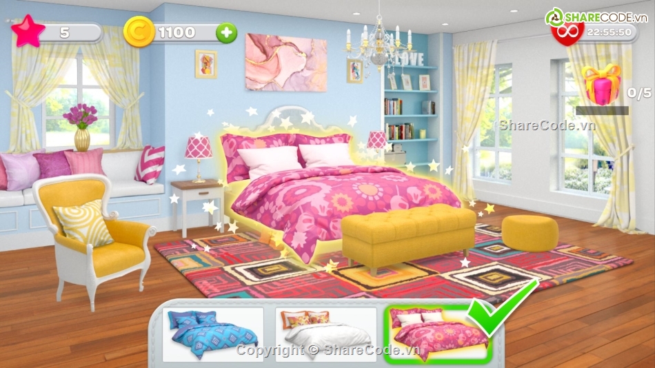 Code Game Xếp Hình Và Trang Trí Nhà Cửa - Best Game Match 3 + Home  Decoration