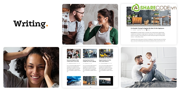 blog,cá nhân,giao diện responsive,theme wordpress,code website đẹp