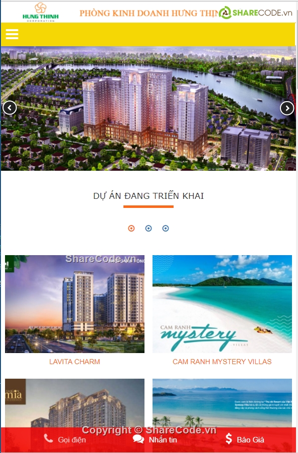 responsive,chuẩn seo,bất động sản,Code bất động sản,Code giới thiệu dự án