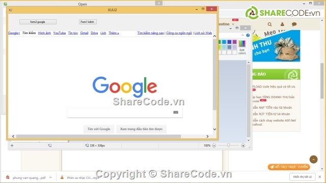 project chương trình,Code VB.net tăng lượt xem Youtube,Code VB.net view Youtube,tăng view youtube