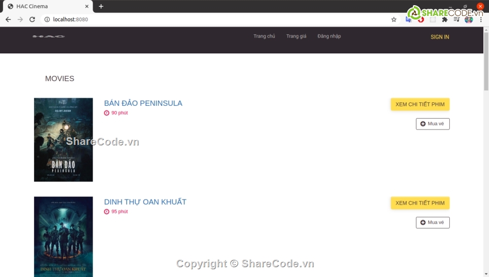 đồ án tốt nghiệp,web đặt vé xem phim,Website quản lý phim,Đồ án bán vé,bán vé xem phim