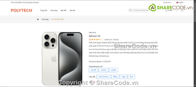 Laravel,dự án fpoly,Dự án tốt nghiệp FPoly,trang web bán điện thoại