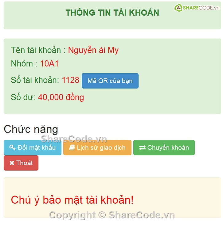 Ngân hàng,trường học,ẩm thực,Web ẩm thực,thi