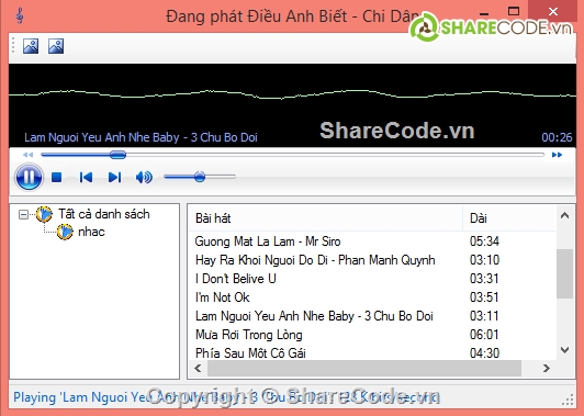 Phần Mềm Nghe Nhạc Bằng C#,phan mem nghe nhac,phần mềm nghe nhạc media,code phần mềm nghe nhạc c#,ứng dụng nghe nhạc