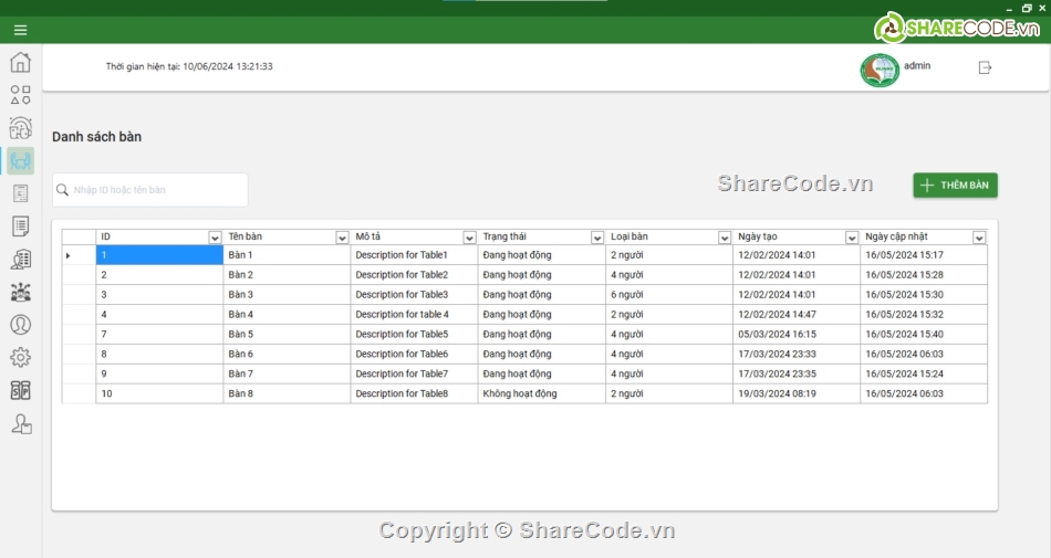 Code quản lý,SQL Server,phần mềm quản lý,C#,VietQR,winform c#