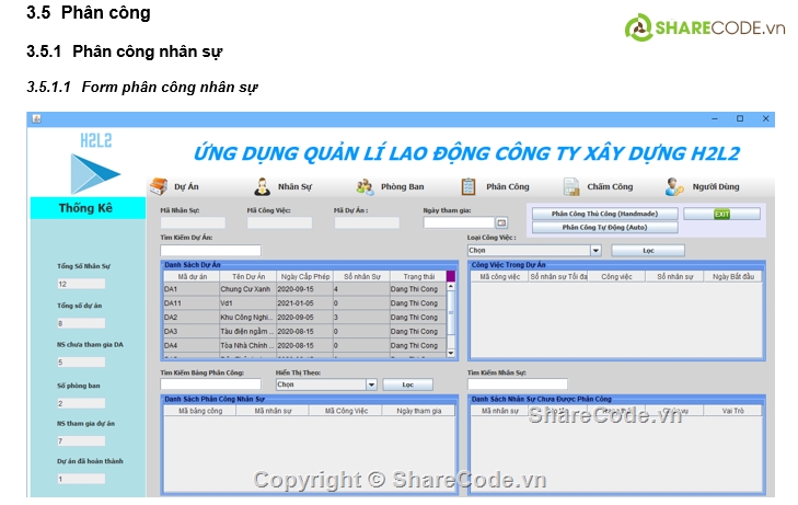 phần mềm quản lý,Code phần mềm quản lý,quản lý nhân viên java