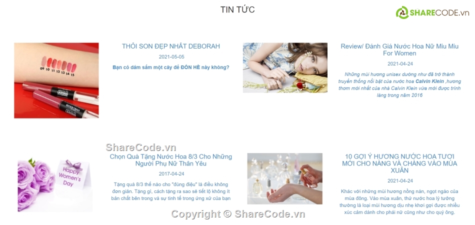 website bán hàng,thương mại điện tử,code web php,website bán nước hoa,full code bán hàng,share code