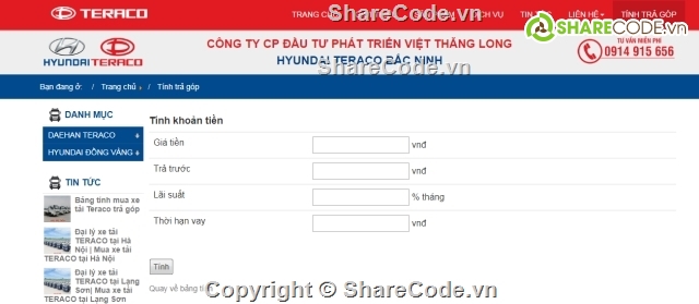 bang tinh tra gop,bang tinh lai suat tra gop,code tra gop,code tinh tra gop,code tinh lai suat tra gop,php code tra gop