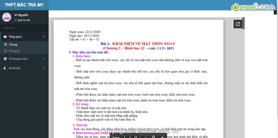 quản lý  hồ sơ,Quản lý hồ sơ,quản lý hồ sơ giáo viên,Code Quản lý hồ sơ giáo viên