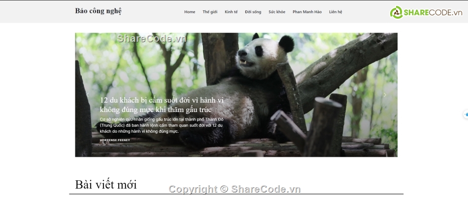 Code PHP,Share code,larave,website tin tức,đọc tin rss,code dồ án