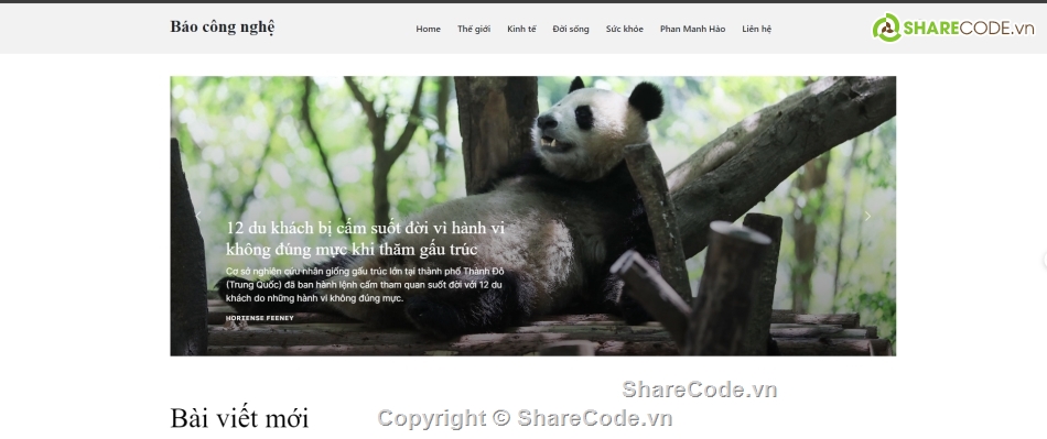 Code PHP,Share code,larave,website tin tức,đọc tin rss,code dồ án