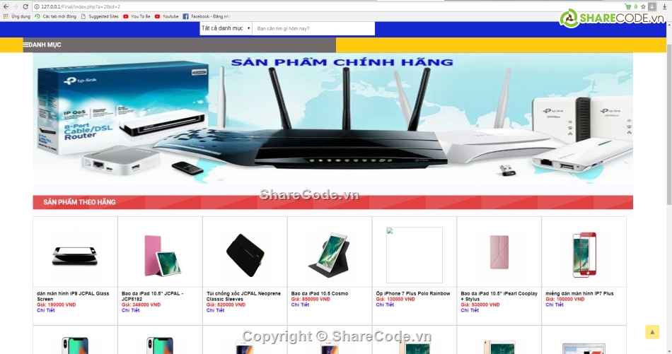 Code php,đầy đủ chức năng,bán hàng điện tử