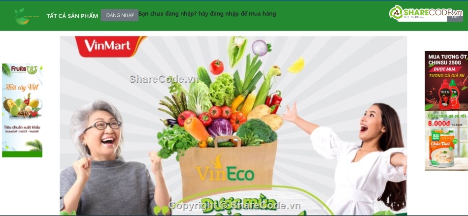 code bán hàng thực phẩm,Code web bán thực phẩm sạch,code website bán rau củ quả,web bán rau củ quả,website bán rau củ quả,full báo cáo và slide