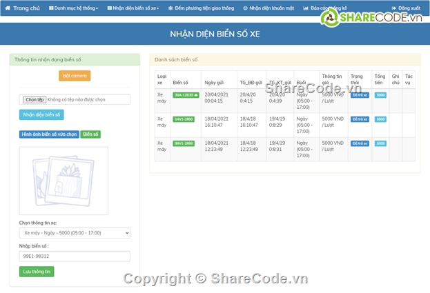 Hệ thống nhận diện biển số xe python,Nhận diện biển số xe opencv,nhận diện biển số xe máy,Nhận diện biển số xe python opencv