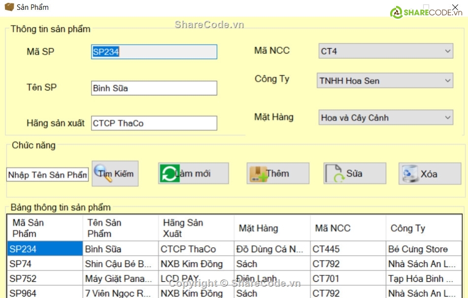 Code phần mềm quản lý,phần mềm Quản Lý Bán Hàng,Code phần mềm Quản Lý Bán Hàng