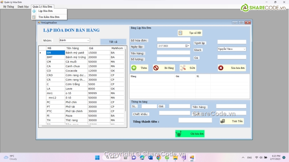 Code quản lý bán hàng đơn giản C#,code phần mềm quản lý bán hàng c# + sql server,Phần mềm quản lý bán hàng chuyên nghiệp C# SQL Full code,quản lý bán hàng bằng C#,Code quản lý,C#