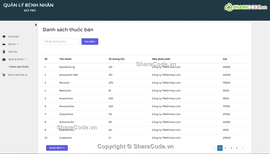 code php thuần,php thuần,giao diện,quản lý