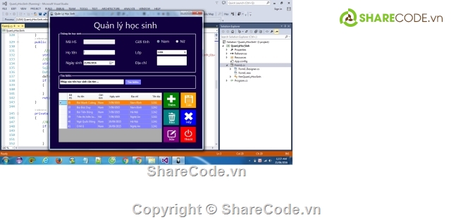 quản lý sinh viên,Quản lý học sinh,web ado.net,lập trình c#,phần mền quản lý,quản lý học sinh
