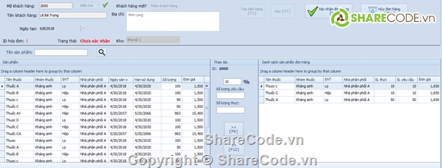 MVC C#,quản lý kho thuốc,quản lý kho dược,devexpress c,Quản lý kho dược