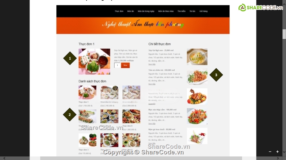 Code quản lý,php thuần,Code php,nhà hàng,quản lý,full báo cáo