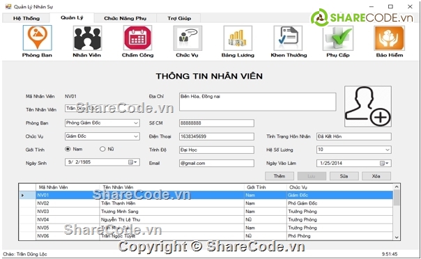C#,quản lý nhân sự,tính lươg,chấm công,quản lý nhân viên,quản lý