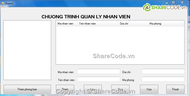 phần mềm quản lý,Code quản lý,quản lý nhân viên,quản lý công nhân