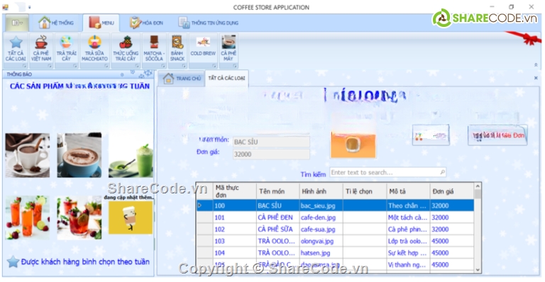 Code quản lý,quản lý,winform,full báo cáo