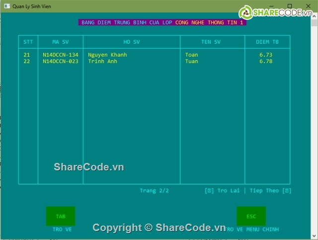 quan li sinh vien,quản lý,sinh viên,quản lí c++,quản lí sinh viên bằng c++