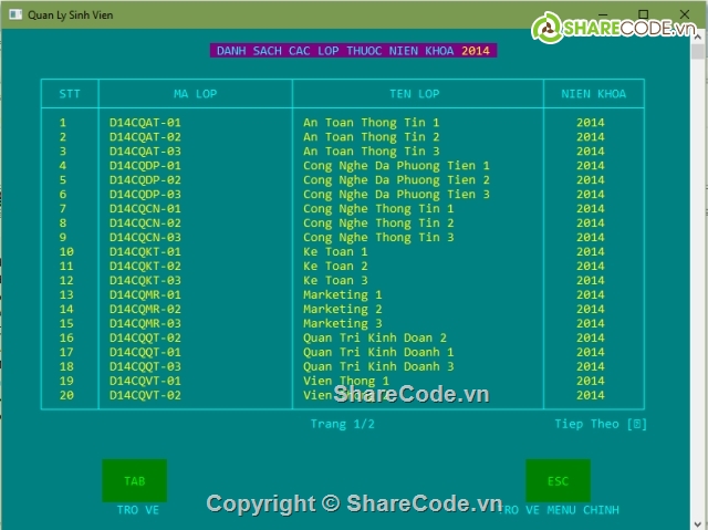 quan li sinh vien,quản lý,sinh viên,quản lí c++,quản lí sinh viên bằng c++