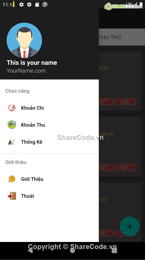 quản lý thu chi,Thu chi,Quản lý thu,Quản lý chi,Thống kê thu chi,Code Quản lý Thu Chi